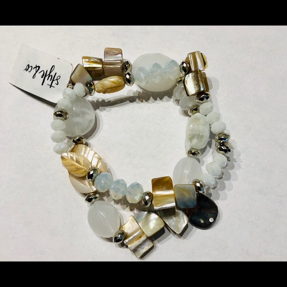 NWT Multi-Stone Stretch bracelet.